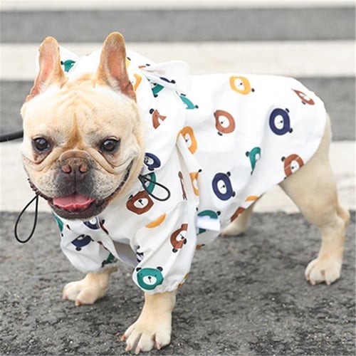 Pet Dog Raincoat Waterproof Clothing for Dog Rain Jacket Poodle