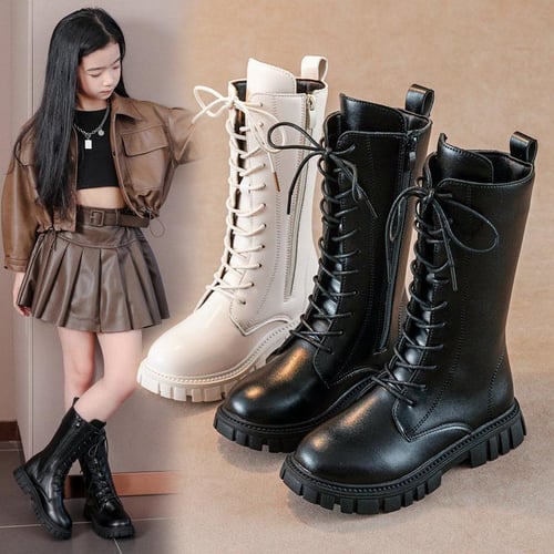 Korean girl boots hot sale