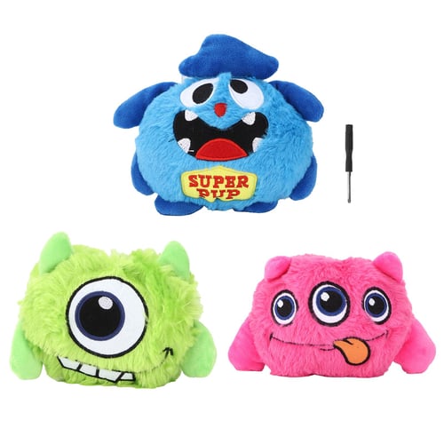Dog Electric Bouncing Ball Toy Vibrating and Sounding Plush