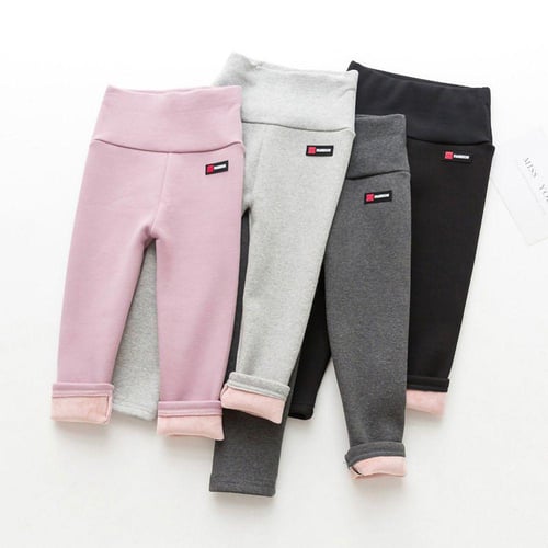 Baby fleece sales lined leggings