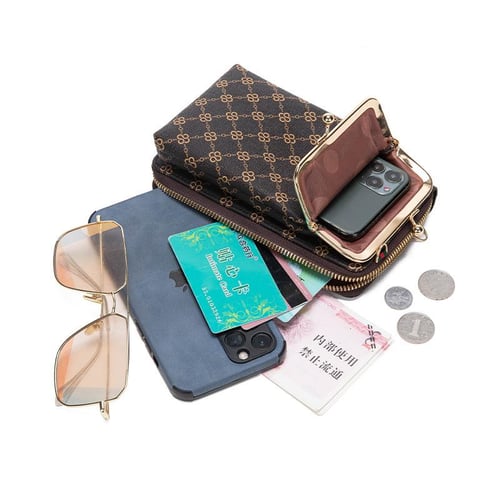 Small Crossbody Phone Bag for Women Cell Phone Purse Wallet Kiss