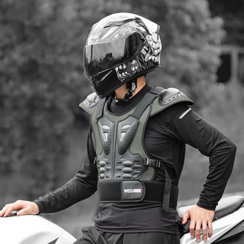 Motorcycle jacket with chest protector discount