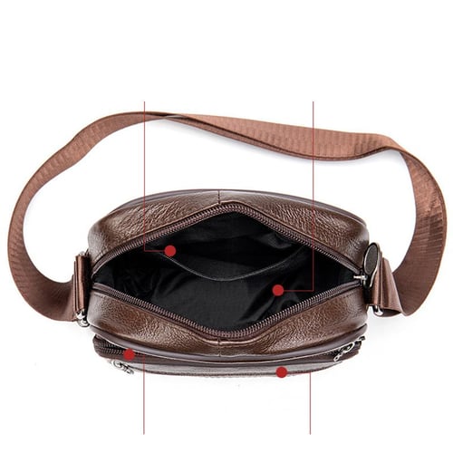 Classic Designer Men Shoulder Bag Genuine Leather Business Bag for Men Summer Crossbody Bag High Quality Messenger Bag Men Travel Bag buy Classic
