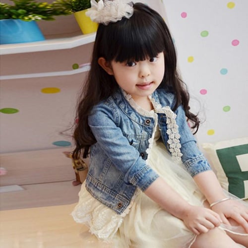 Jean jackets for little on sale girls