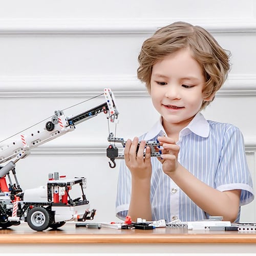 Xiaomi mitu building block engineering crane shop