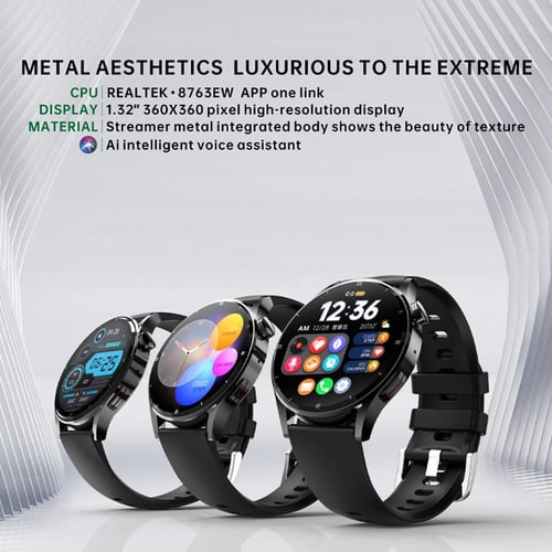 LIGE Body Temperature Smart Watch Men Women Physical Health