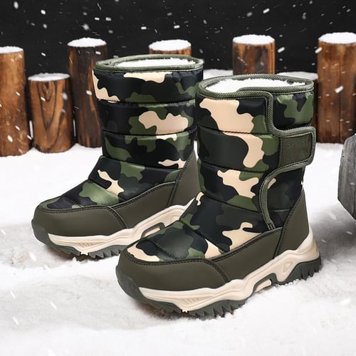 Boys on sale snow sneakers