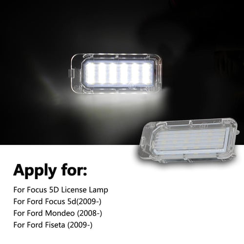 2009 ford focus license plate light outlet