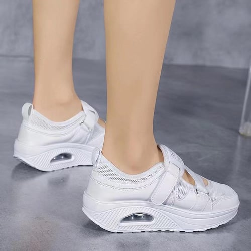 Non mesh top women's sneakers
