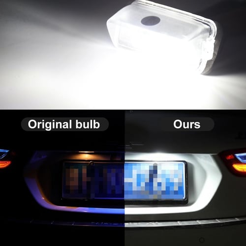 Toyota corolla online number plate lights