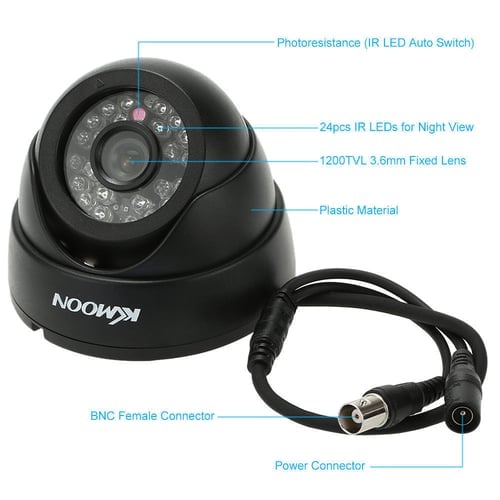 Kkmoon security camera installation sales