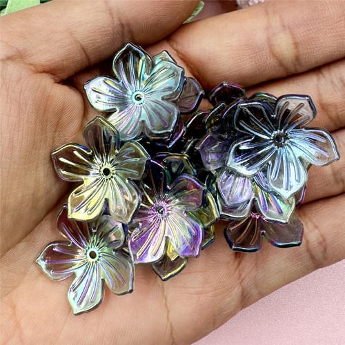 Acrylic beads for jewelry making hot sale