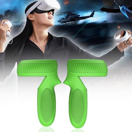 1 Pair Protective Skin Dust proof Wear resistant VR Handle Grip