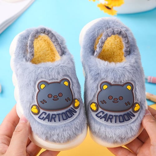 Baby warm slippers hot sale