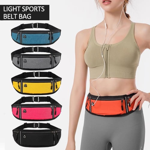 Running Waist Bag Sports Belt Pouch Mobile Phone Bag Men Women