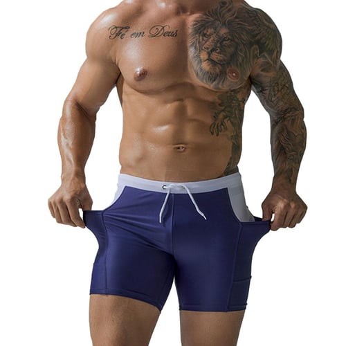 Waterproof swimsuit mens hot sale