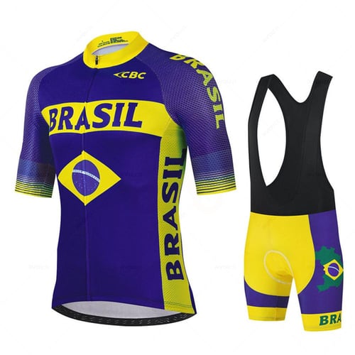 Brazil cycling jersey best sale