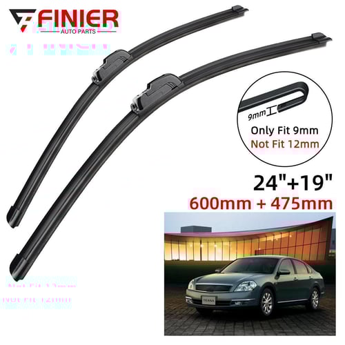 2PCS Wiper Blades For Honda Accord 7th Gen 2002 2007 26