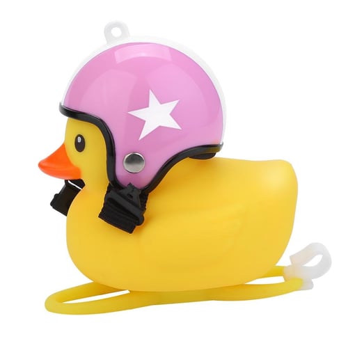 Handlebar duck shop with helmet