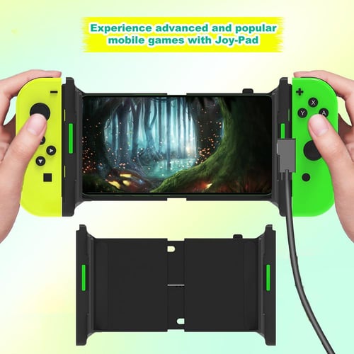 Mobile Game Controller Gaming Grip Handle Adapter Fit For Nintend Switch Oled Joy Con for IOS Android Mobile Phone Gaming Holder buy Mobile Game