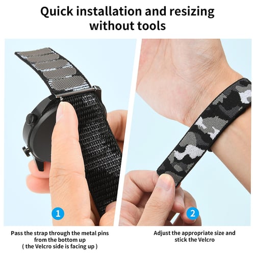 Bracelet nylon garmin fenix 6 shop