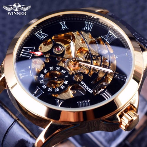 T Winner Men s Personality Classic Hollow Watch Automatic