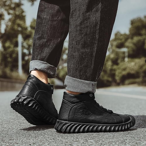 Black tennis shoe boots store