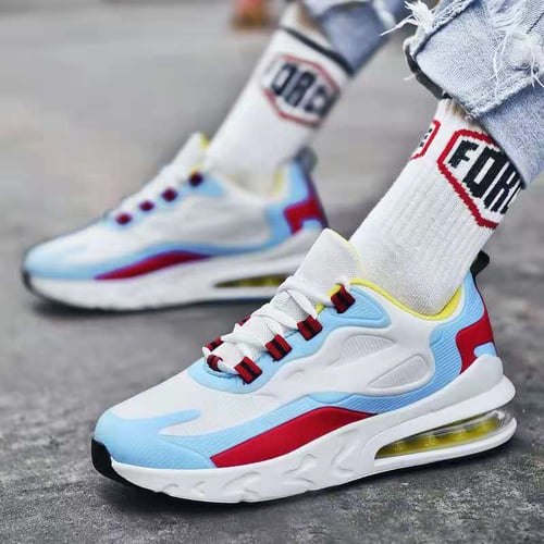 Men S Spring New Sports Shoes Air Cushion Mesh Breathable