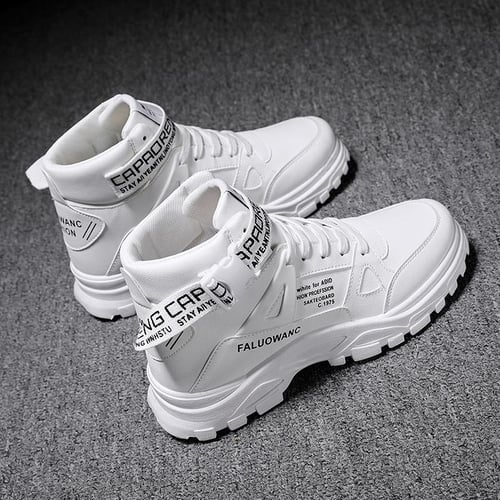 Trendy Cool High top Korean Fashion Sports Shoes Youthful