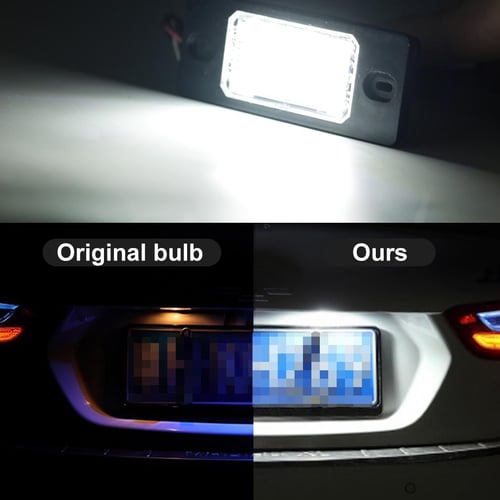 Tiguan number outlet plate bulb