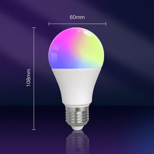 Tuya 9W WiFi Smart Light Bulb Smart Life E27 RGB LED Lamp Dimmable
