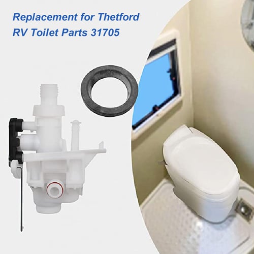 RV Toilet Water Valve Replacement Kit Replacement for Thetford Aqua
