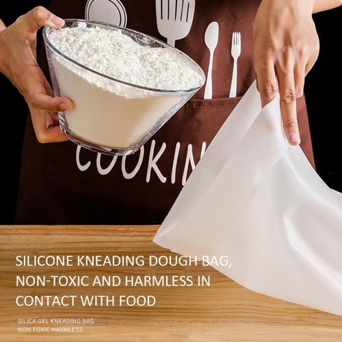 Dough clearance mixing bag