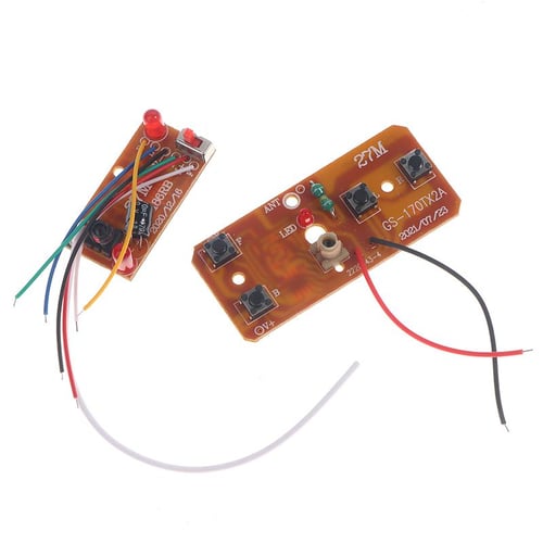 4 channel transmitter and receiver clearance for rc car