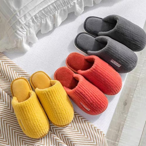 Warm online wool slippers