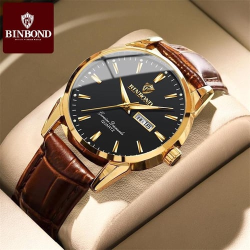 New TOP Brand Luxury Men s Watch With Box B2238 Leather Men s Quartz Watches buy New TOP Brand Luxury Men s Watch With Box B2238 Leather Men s