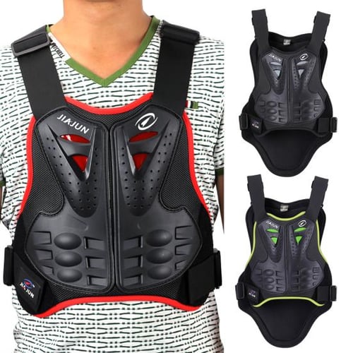 Unisex Motorcycle Motocross Vest Back Racing Chest Protector Spine