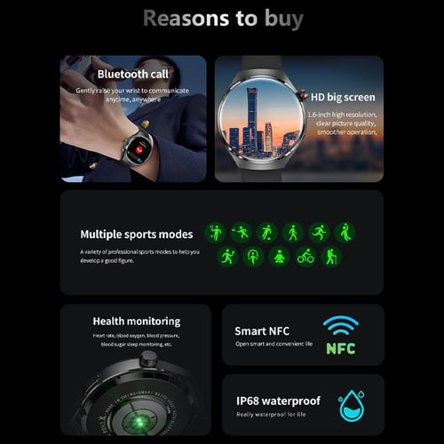 Smartwatch nfc android wear on sale