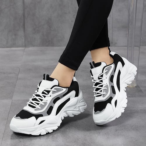 TUINANLE Reflective Sneakers Women Fashion Vulcanized Shoes Woman