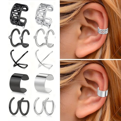 Fake earrings for cartilage top