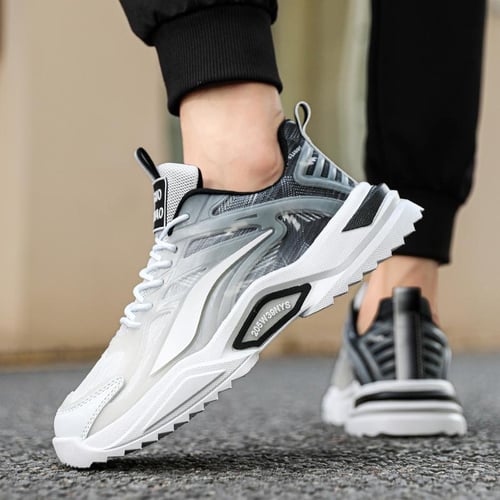 Big Size 46 Mens Running Shoes Luxuxy Chuky Outdoor Tenis Walking
