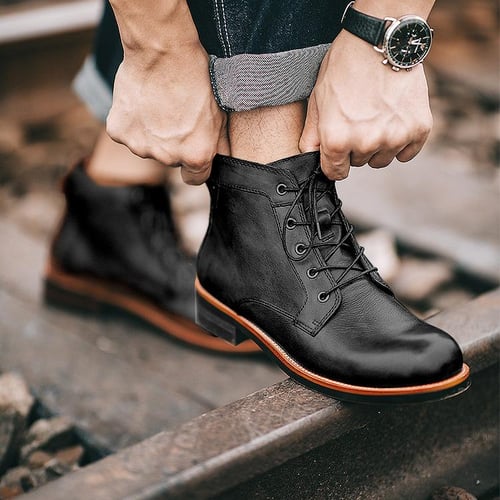 Vintage ankle boots mens hotsell
