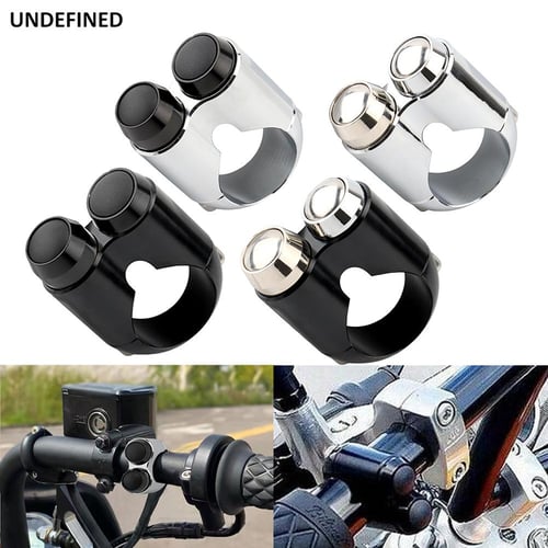 25mm Motorcycle Handlebar Switch Control Turn Signal Kill Switch for Harley Honda Yamaha Suzuki Cafe Racer Bobber Chopper buy 25mm Motorcycle