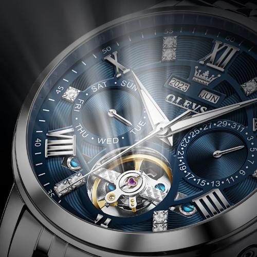 New Top Men s Watch Multifunctional Mechanical Watch Fully