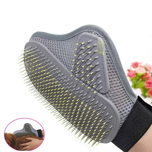 Glove for hotsell dog hair removal