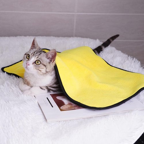 Bath towels with cats on them online