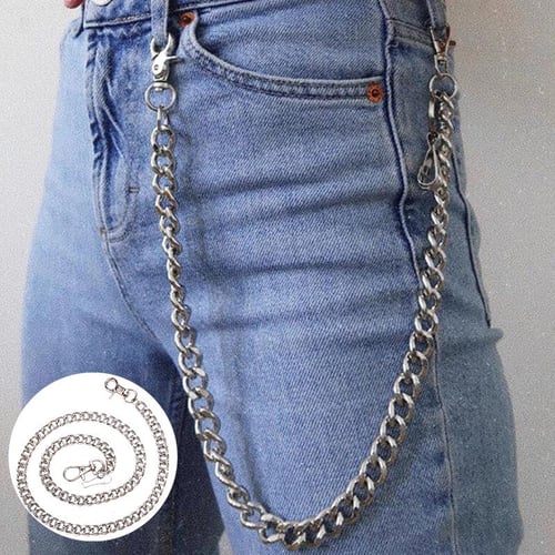 60 Cm Long Key Ring Key Chain Chain Fashionable Pants Denim Key