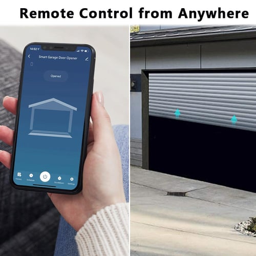 Google home 2025 garage door sensor