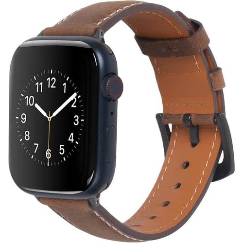 Genuine Leather Bands Compatible with Apple Watch Band 42mm 41mm