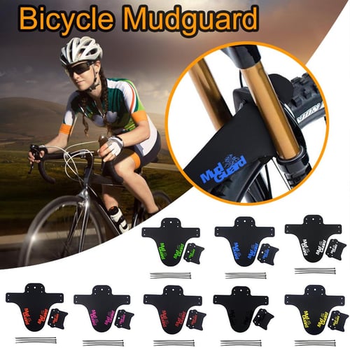 Mtb sales fork mudguard
